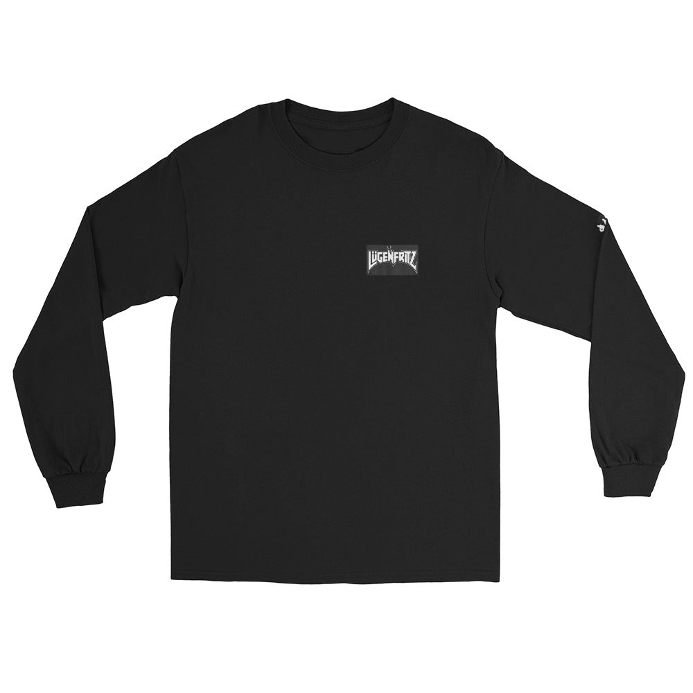 トップス Three 888 eight Long Sleeve shirt black Lügenfritz $188 Metal Long Sleeve Shirt – Dagegen